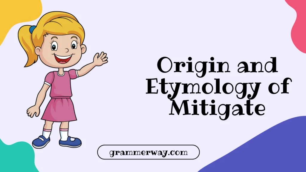 Origin and Etymology of Mitigate