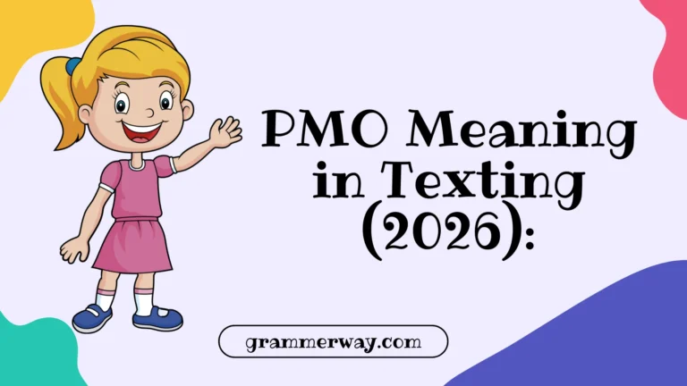 PMO Meaning in Texting (2026): Use and Context