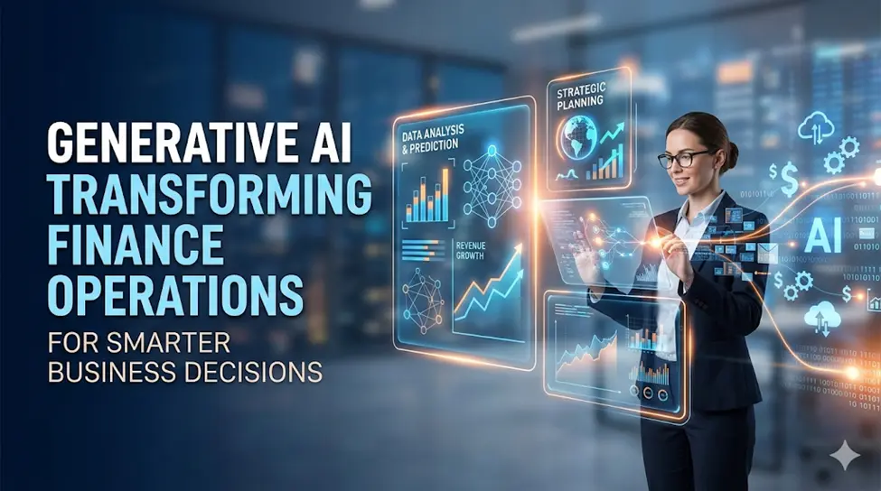 Generative AI Transforming Finance Operations For Smarter Business Decisions