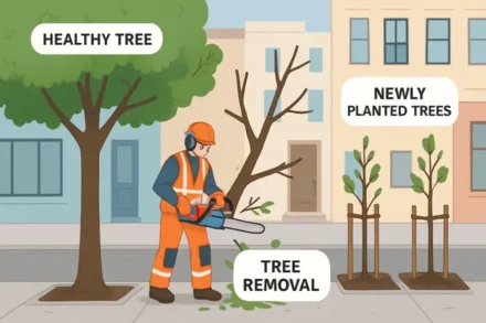 Safe and Sustainable Tree Removal Practices for Urban Environments in St. Louis, MO