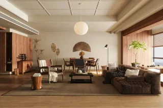 Turning an Ordinary Apartment Into a Japanese-Inspired Home