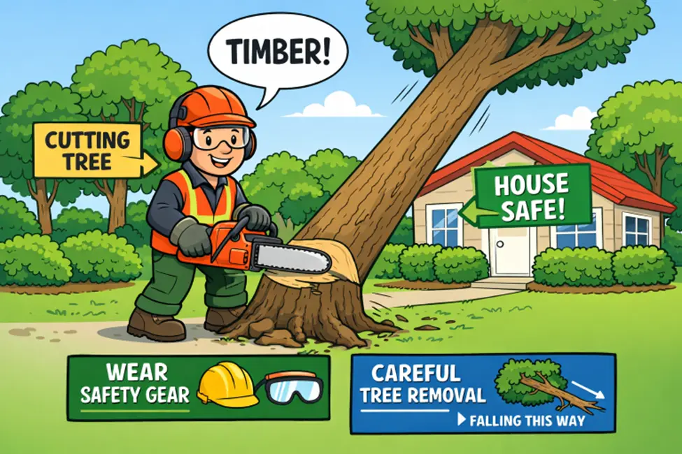 How Professional Tree Removal Services Protect Properties in Southeast Michigan