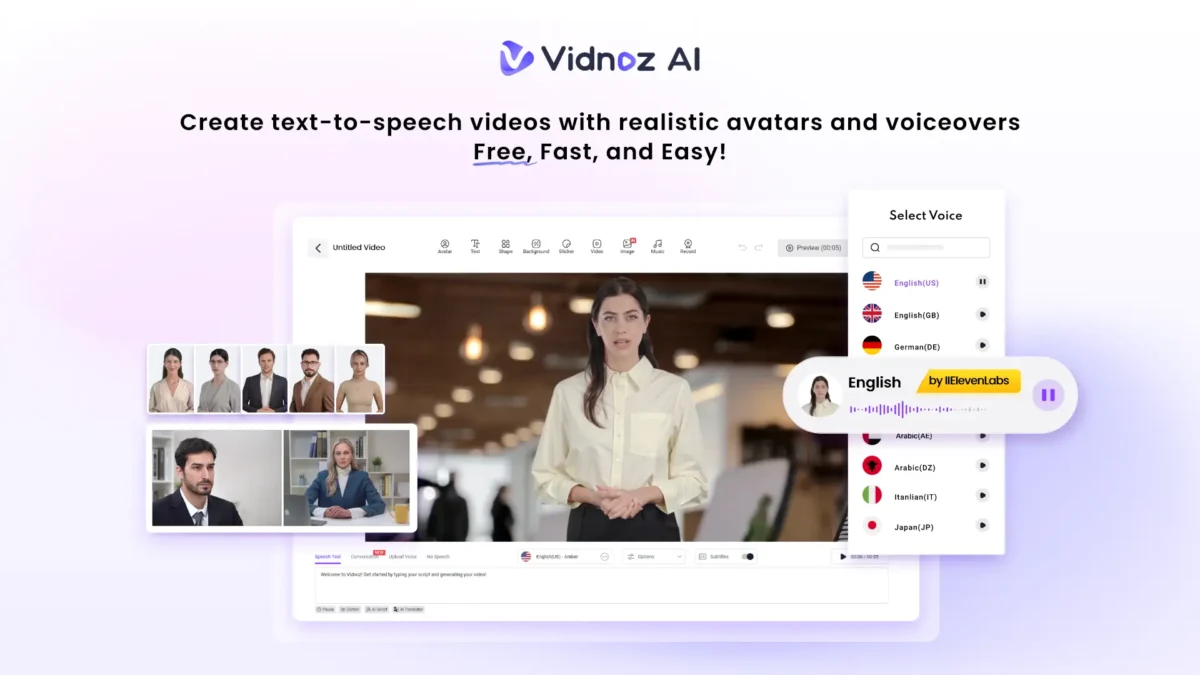 I Tried Multiple AI Video Generators — Here’s Why Vidnoz AI Stands Out