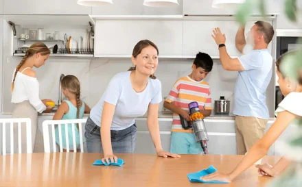 Why House Cleaning Supports Better Organization and Family Comfort Every Day