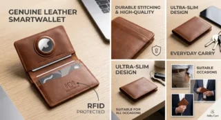 5 Reasons an Abby Cart Genuine Leather Smart Wallet Makes the Ideal Everyday Gift