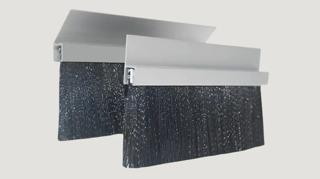 Factory-Made Roll-Up Door Brush Seal for Commercial Door Projects
