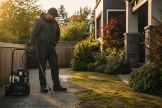 How to Schedule a Professional Pressure Washing Request with Brilliant Brothers Services in Victoria, BC