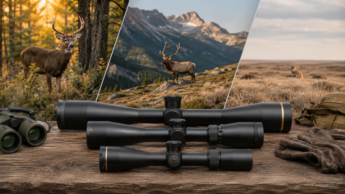 Matching Your Rifle Scope to the Game You’re Hunting: Deer, Elk, Varmints, and Predators
