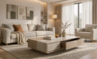 The Storage Coffee Table That Hides the Daily Mess