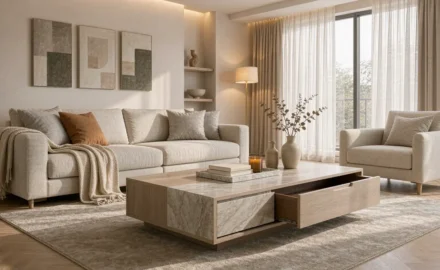 The Storage Coffee Table That Hides the Daily Mess