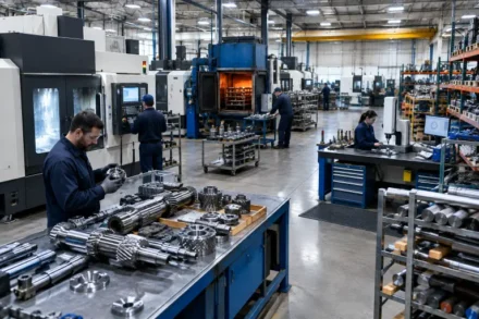 How Heat Treatment, Alloy Choice, and Design Requirements Shape Reliable Machine Parts